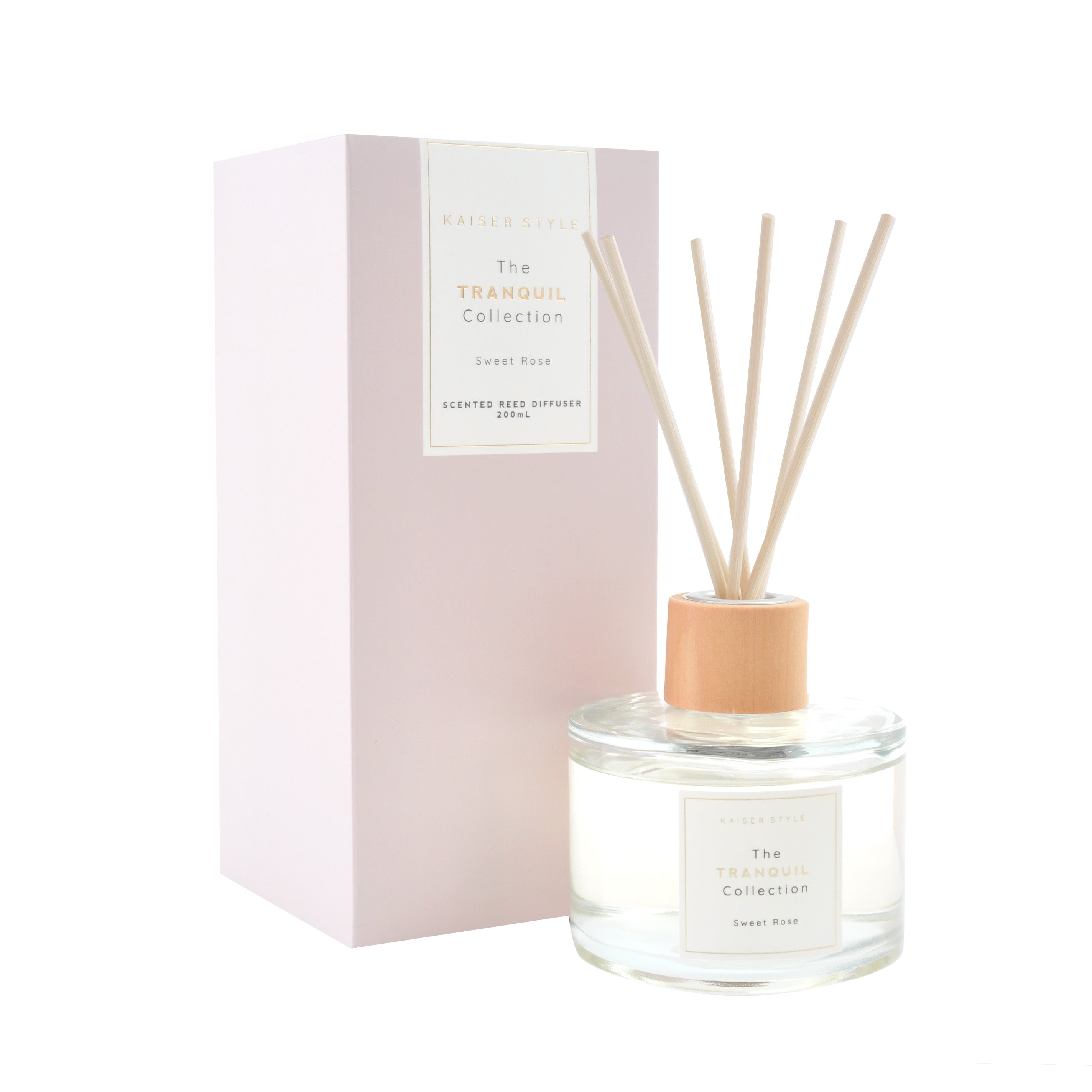 Diffuser 200ml Tranquil - SWEET ROSE